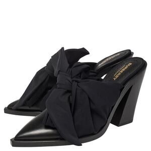 Burberry’s Tillington satin-tie mules Size 41